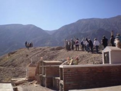 Tributo a Kusch en cementerio Maimará, cubierto por Juan Pablo Ferreiro, productor delegado en Jujuy