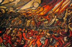 "La marcha de la humanidad" de David Alfaro Siqueiros