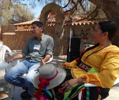 Enrique Medina y Claudia Torres:Taller Literario sobre Rodolfo Kusch. 