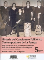 Conjunto folklórico de Santa Rosa "Médanos y Luna" (Foto tomada en General Pico en 1958)