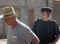 Ricardo Santillán Güemes y Héctor Olmos en Humahuaca, Provincia de Jujuy.