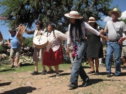 Celebrando a la Pacha en Posta de Hornillos, Jujuy.