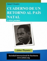 Tapa del libro de Aimé Césair (1939). Retorno a los orígenes africanos.