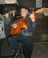 Juan Ramón Aristeguy en "La Panadería" de Burzaco, Provincia de Buenos Aires, octubre de 2019.