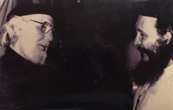 Ernesto Cardenal y Antonio Puiganè