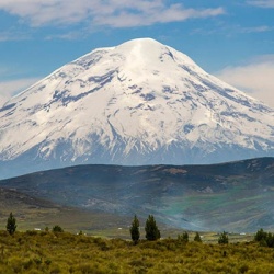 Volcán Chimborazo, Ecuador.  