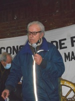 Ingeniero Jorge Omar Reyes, 80 años de nacionalista, poseedor de un corazón digno de un joven de 20. (Foto: Ricardo Acebal)