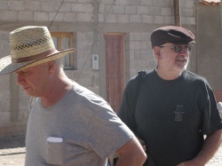 Ricardo Santillán Güemes y Héctor Ariel Olmos en Humahuaca (Jujuy) en 2010 (Foto: Rafael Gindin)      